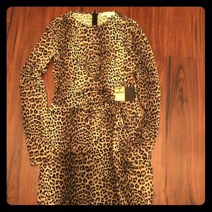 Showstopper! Michael Kors animal print dress